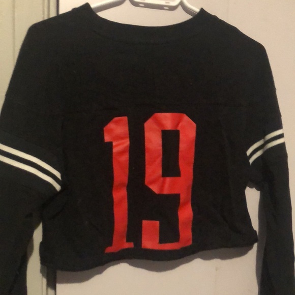 XS cropped long sleeve champion shirt - Picture 3 of 4